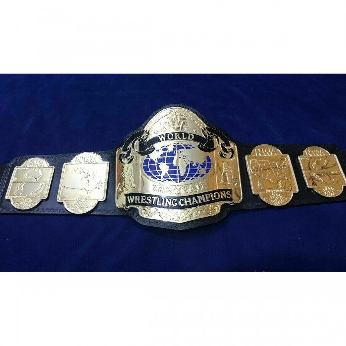 NWA World Tag Team Championship Belt Zinc HG-5002BZ