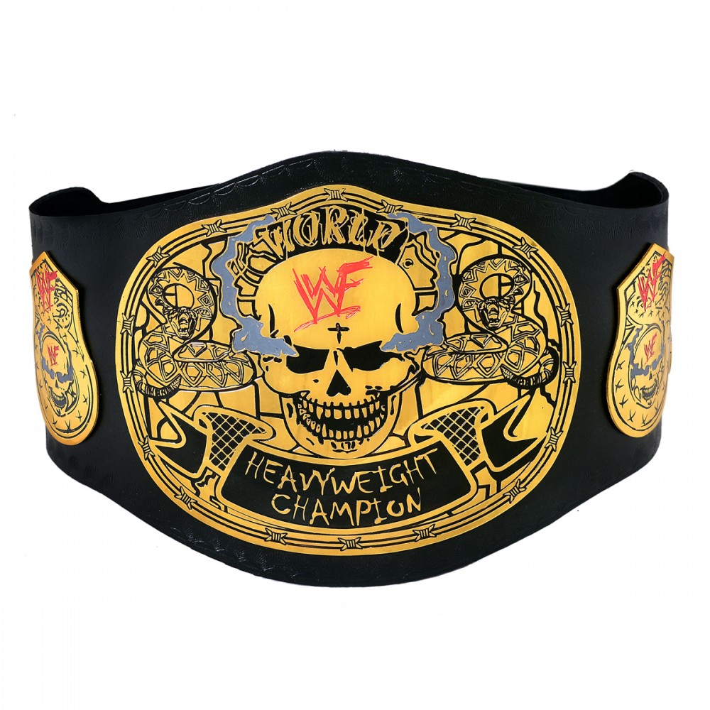 Smoking Skull Championship Belt (24k gold) – Moc Belts