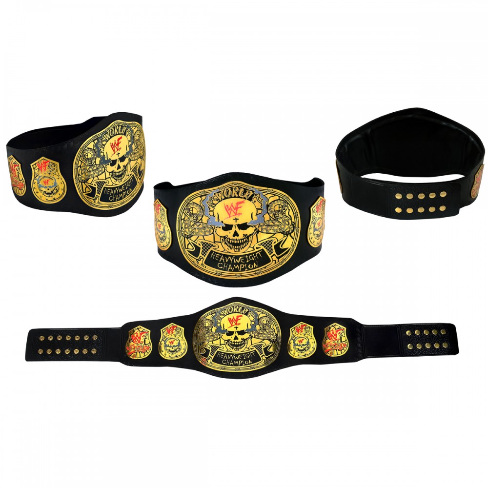 Smoking Skull Championship Belt (24k gold) – Moc Belts